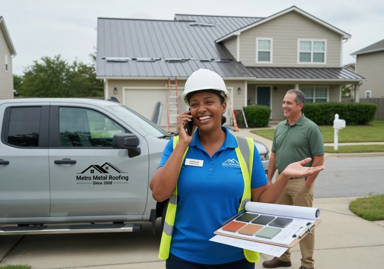 Storm Damage Metal Roof Repair in Russellville, OH